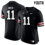 NCAA Ohio State Buckeyes Youth #11 Tyreke Smith Black Nike Football College Jersey CVR0845OT